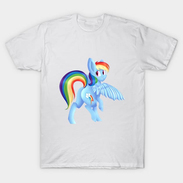 Rainbow Dash T-Shirt by beashay